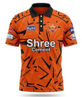 Orange Cricket Jersey – Premium Dry Fit Sports T-Shirt for Men