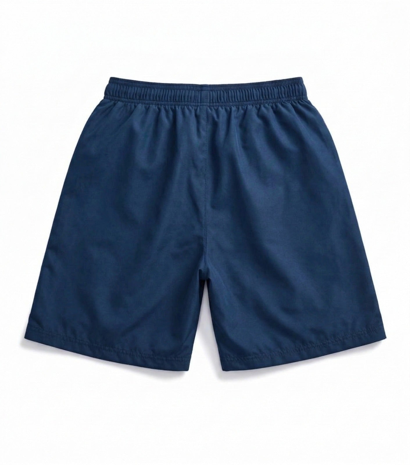 Men’s Dark Navy Blue Sports Shorts with Drawstring | Lightweight Quick Dry Casual Gym Shorts