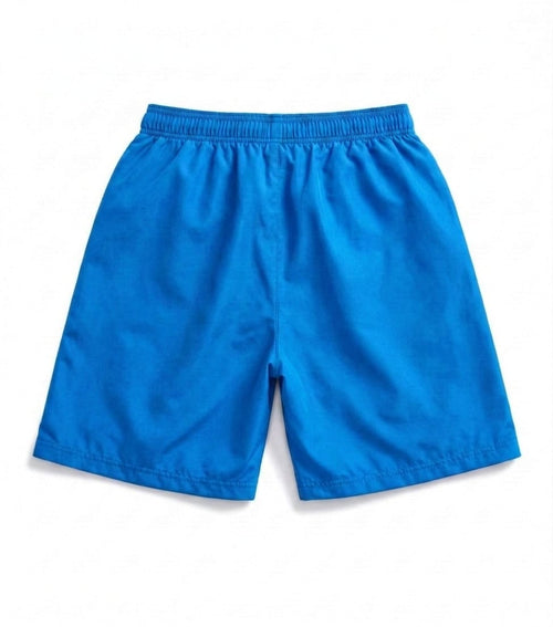Men’s Sky Blue Sports Shorts | Lightweight Breathable Summer Shorts with Drawstring