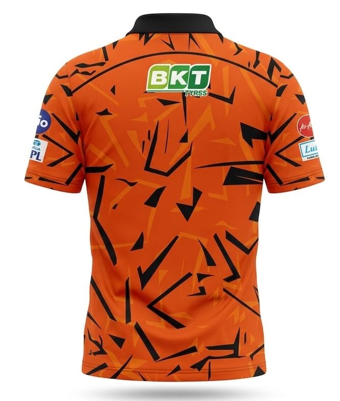 Orange Cricket Jersey – Premium Dry Fit Sports T-Shirt for Men